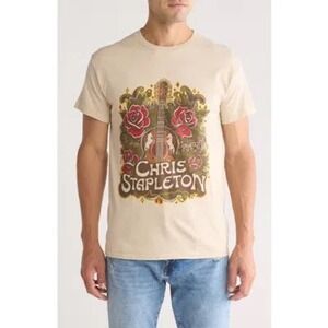 Chris Stapleton Graphic T-Shirt Guitar‎ Roses Country Music Nordstrom Small